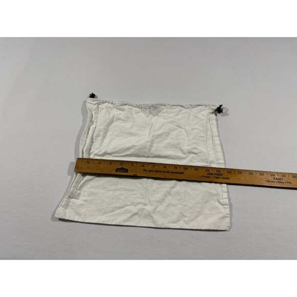 Maison Margiela White MM6 Dust Bag 13x13” Luxury Jewelry Watch Storage Pouch - Picture 6 of 6
